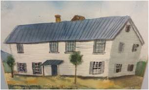 Painting of College Street Building